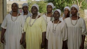 Al·legoria d'un cor grec, en una escena de Xalé.